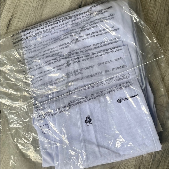 NWT Lululemon Ventlight Zippered Jumpsuit, Pastel Blue - Picture 7 of 8